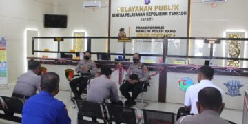 Setiap Minggu Polres Seruyan Rutin Laksanakan Jam Pimpinan