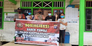 Kapolsek Kahut Ajak Masyarakat Perangi Pungli