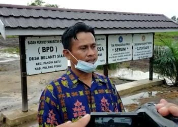 Kades Belanti Siam Harapkan Pendistribusian Pupuk Bisa Berjalan Lancar