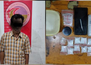Tak Disangka, Bapak Pendiam ini Ternyata Bandar Sabu