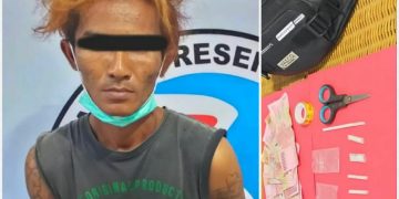 Tidak Tahan Hidup Susah, Oknum Kuli Bangunan ini Jual Sabu, Terancam 10 Tahun Penjara