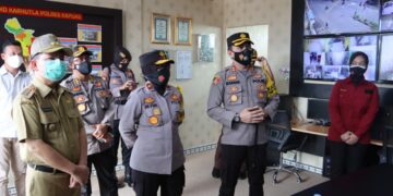 Wakapolda Kalteng Tinjau Kesiapan Polres Kapuas dalam Menangani Karhutla