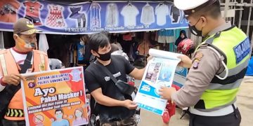 Tekan Jumlah Covid-19, Polres Gumas Gencar Sosialisasi