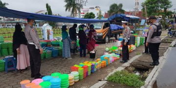 Walau Vaksin Covid-19 Sudah Tiba, Polres Seruyan Gencarkan Giat Yustisi