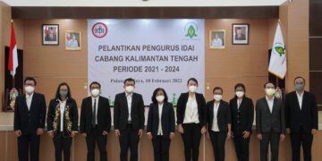 Pengurus IDAI Cabang Kalimantan Tengah Dilantik