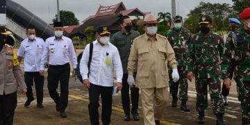 Gubernur H Sugianto Sabran Sambut Kunjungan Menhan ke Kalteng