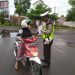 Personil Sat Lantas Polres Seruyan Sosialisasi Maklumat Kapolda Kalteng