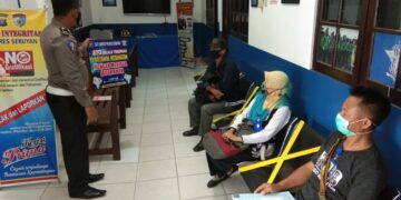 Sat Lantas Polres Seruyan Himbau Masyarakat Patuhi Prokes Jelang Ramadhan