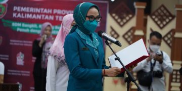 Ivo Sugianto Sabran Kukuhkan Bunda PAUD Barsel dan Kobar