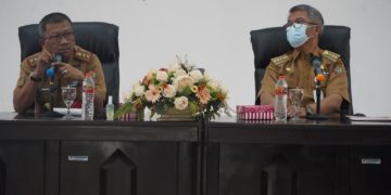 Katma F. Dirun Buka Entry Meeting Pemeriksaan Reguler Perangkat Daerah