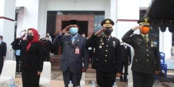 Wakapolres Seruyan Hadiri Upacara Hari Pahlawan Ke-76
