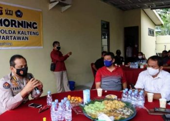 Paska Sehari Dilantik, Kombes Eko Gelar Coffee Morning dengan Wartawan