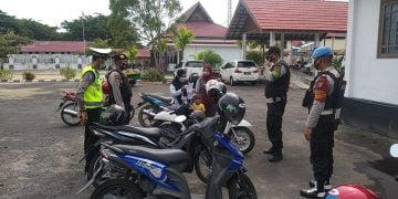 Satlantas Polres Seruyan Sosialisasikan Tertib Berlalu Lintas