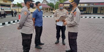 Wakapolres Seruyan Beri Pengarahan PLH Kapolsek Serteng dan Serhul
