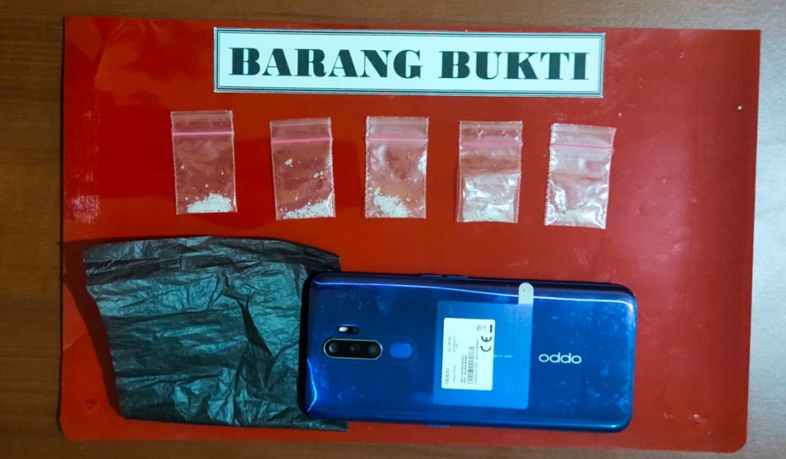 Barbuk sabu yang berhasil disita polisi. Foto : Tb