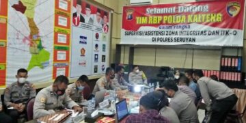 Supervisi/Asistensi Indeks Tata Kelola Online (ITK-O) di Polres Seruyan