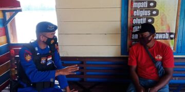 Satpolairud Polres Seruyan Sosialisasi Saber Pungli