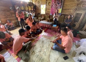 Mak Ganjar Kalteng Dorong Kemajuan UMKM Olahan Rotan di Kabupaten Kapuas