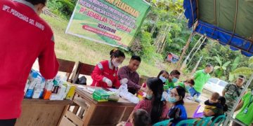 Selain Laksanakan Kewajiban Sosial, PT STP Bagikan Bingkisan pada Warga di Dua Desa