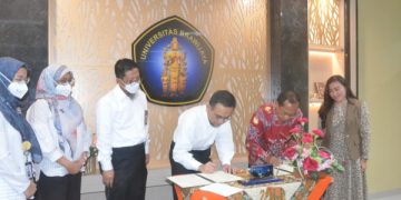 Percepat Pemenuhan Dokter dan Perawat Spesialis, Kadis Kesehatan Kalteng dan Dekan FKUB Malang Teken PKS