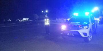 Cegah Aksi Balapan Liar Satlantas Polres Seruyan Patroli Malam