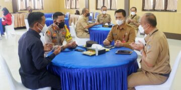 Kapolres Seruyan Pimpin Penandatanganan MoU dengan Dinas PUPR