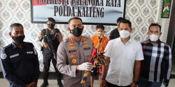 Tebas Korban Dengan Mandau, Dua Pelaku Penganiayaan Polisi Ditangkap