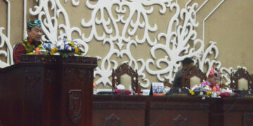 Wakil Gubernur Hadiri Rapat Paripurna Keenam DPRD Kalteng