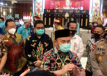 Gubernur Sugianto Minta Warga Tingkatkan Penggunaan Protokol Kesehatan