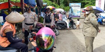 Regu KRYD Polres Seruyan Patroli Himbauan Prokes