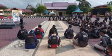 Polres Seruyan Gelar Simulasi Sispam Mako