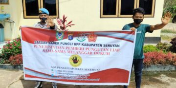 Polsek Danau Sembuluh Sosialisasikan Saber Pungli