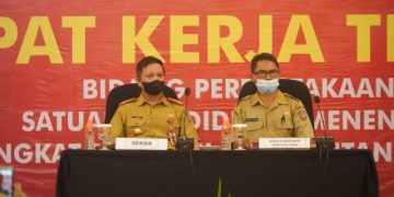 Sahli Gubernur Suhaemi Pimpin Rakernis Bidang Perpustakaan Satuan Pendidikan Menengah se-Kalteng