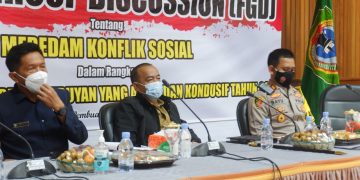 Polres Seruyan Gelar Focus Grub Discussion (FGD) Untuk Redam Konflik Sosial