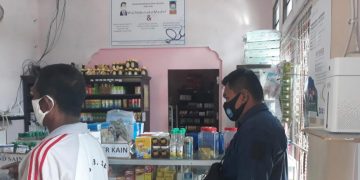 Sat Reskrim Laksanakan Pengecekan Ketersediaan Alkes di Apotek Kuala Pembuang