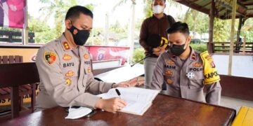 Kapolres Seruyan Ingatkan Personel Pentingnya Buku Mutasi dan Buku Supervisi