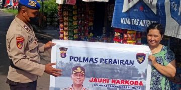 Satpolairud Polres Seruyan Lakukan Pencegahan Peredaran Narkoba