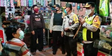 Kawal Jam Malam PSBB, Polresta Palangka Raya Patroli Sasar Kerumunan Warga