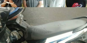 Dikira Ronda, Empat Sekawan Ini Ternyata Embat Motor Warga