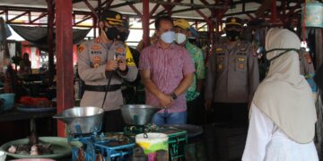 Kapolres Seruyan Mengecek  Ketahanan Pangan Warga Masyarakat