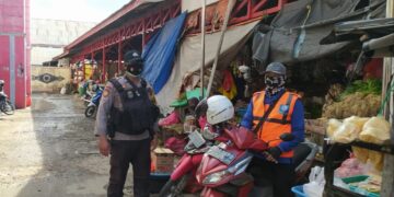 Polsek Seruyan Hilir Terus Lakukan Patroli dan Sosialisasi Prokes