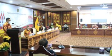 Satgas Covid-19 Kalteng Gelar Rapat Hadapi Omicron