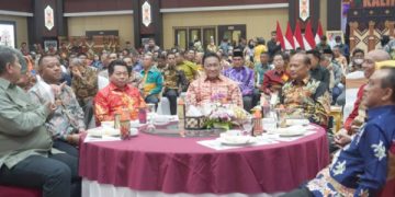 Wagub H. Edy Pratowo Hadiri Acara Kenal Pamit Wakapolda Kalteng