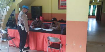 Polres Seruyan Perketat Pengamanan Kantor KPU Kabupaten Seruyan