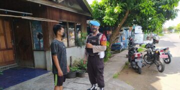 Polsek Seruyan Hilir Laksanakan Sambang dan Sosialisasi Saber Pungli