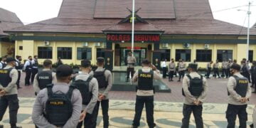 Kasat Binmas Sosialisasi Breakthrough Usai Apel Pagi di Mapolres Seruyan