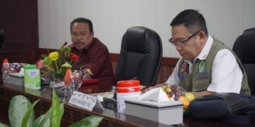 Nuryakin Pimpin Rapat Lanjutan Penyampaian Hasil Monev Penanganan PMK di Palangka Raya, Pulang Pisau dan Katingan