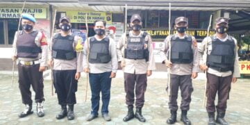Polsek Hanau Gelar Sispam Mako
