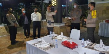 Cek Kesiapsiagaan Jajarannya, Wakapolda Kalteng Kunjungi Kecamatan Hanau