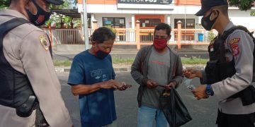 Polres Seruyan Laksanakan Patroli Secara Masif dan Sosialisasi Protokol Kesehatan Covid-19